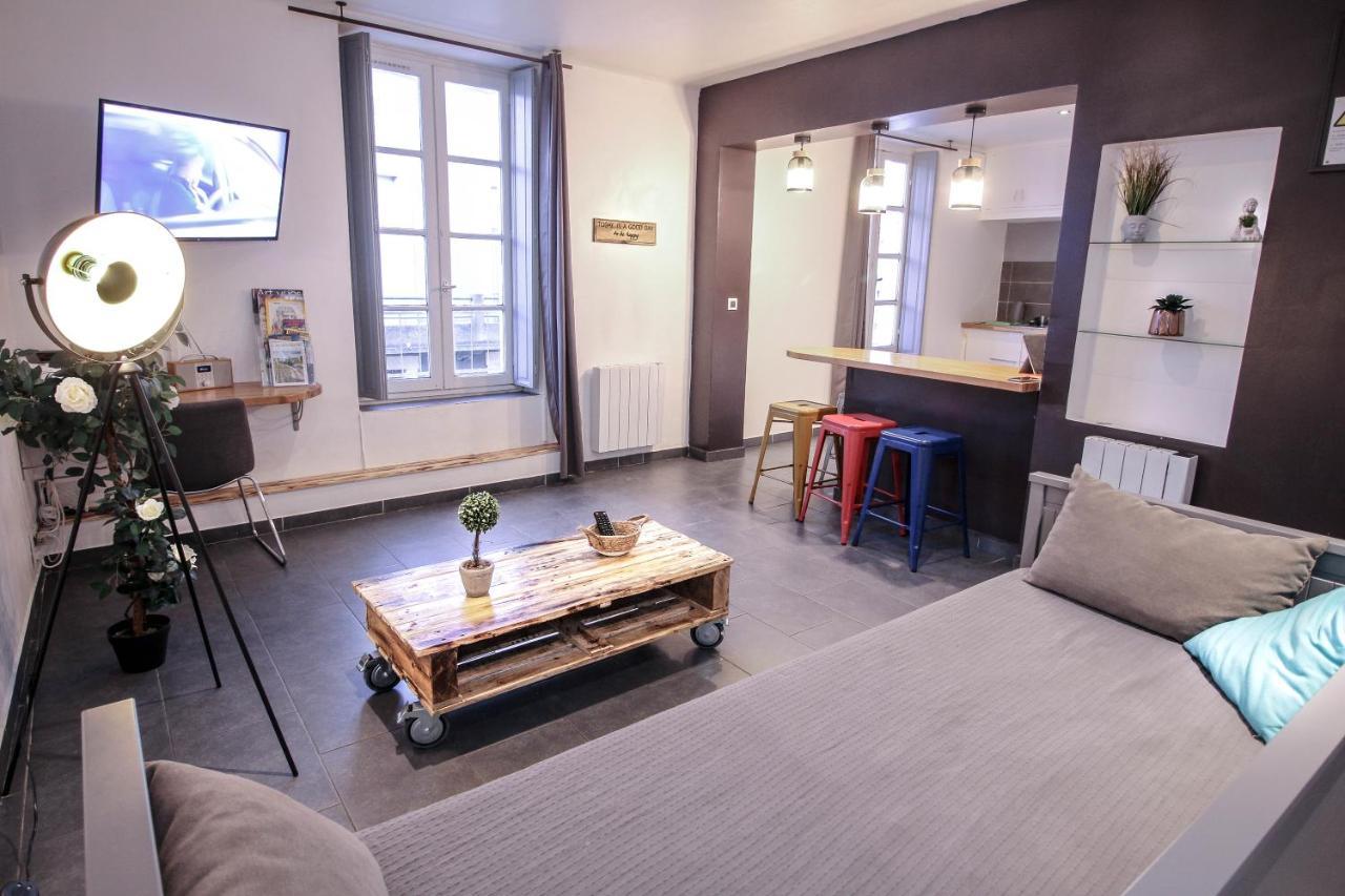 Appartement Calme Et Spacieux, Cite Et Ville A Pied, Wifi, 2 Chambres, 3 Lits Carcassonne Exteriör bild