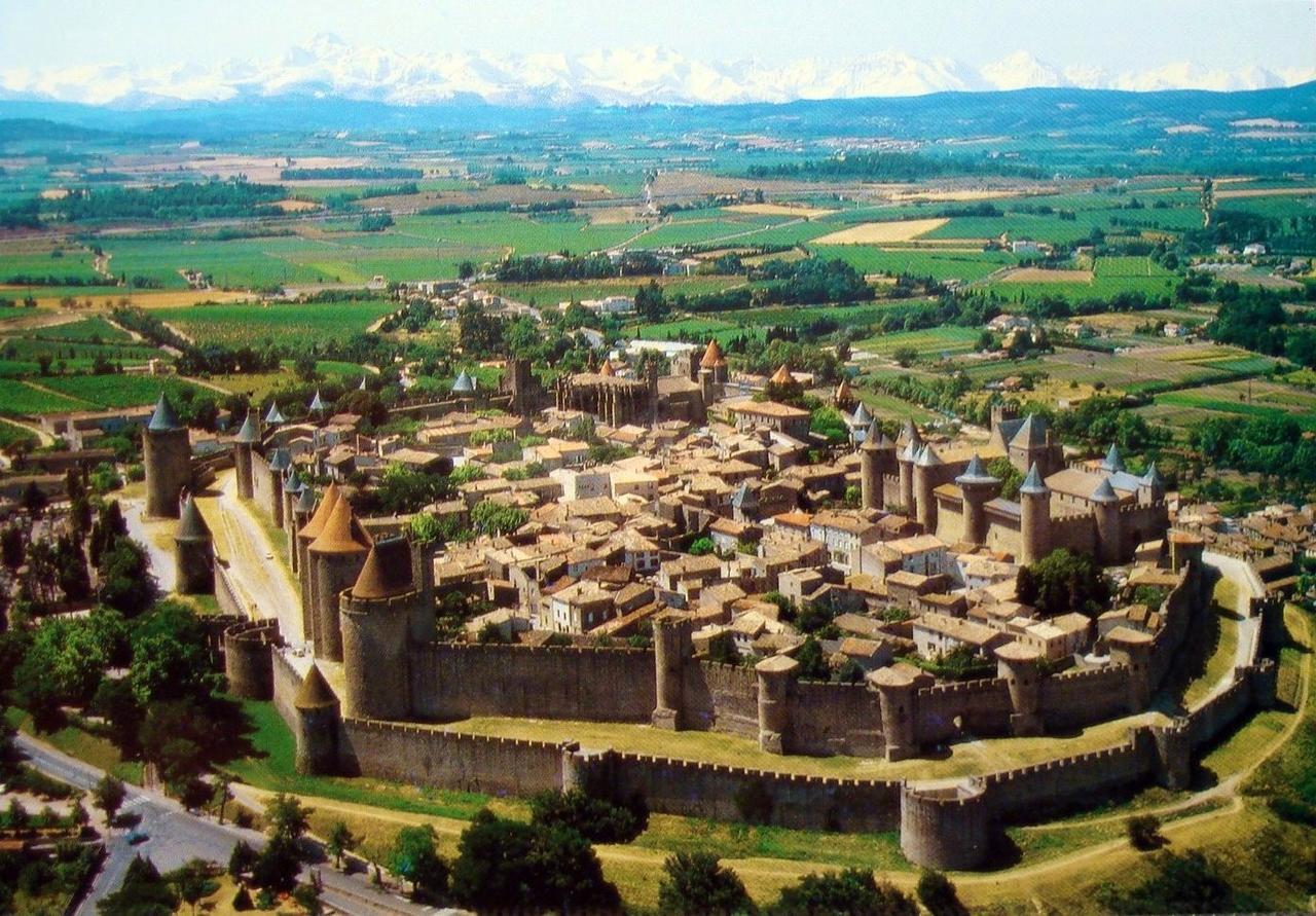 Appartement Calme Et Spacieux, Cite Et Ville A Pied, Wifi, 2 Chambres, 3 Lits Carcassonne Exteriör bild