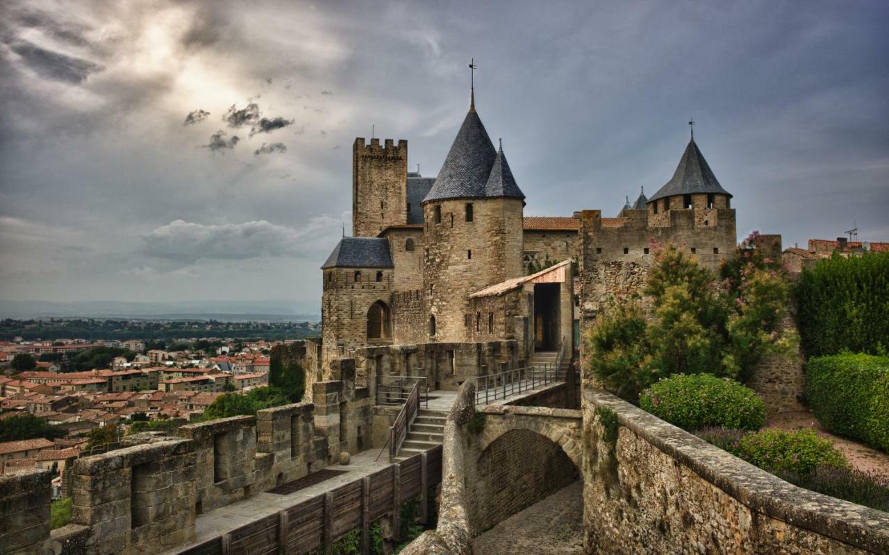 Appartement Calme Et Spacieux, Cite Et Ville A Pied, Wifi, 2 Chambres, 3 Lits Carcassonne Exteriör bild